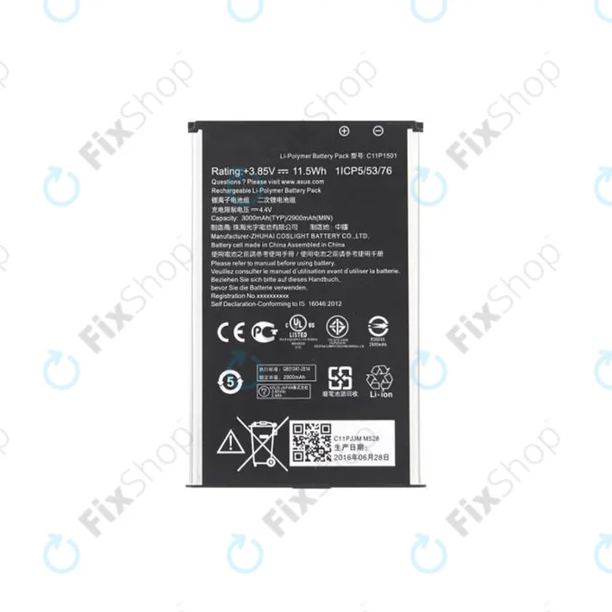 Asus ZenFone Selfie ZD551KL - Batterie C11P1501 3000mAh