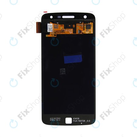 Motorola Moto Z Play XT1635 - Écran LCD + Écran Tactile (Noir) - 01019104003W Genuine Service Pack