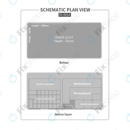 OSS W203 - Boîte multifonctionnelle pour téléphones portables démontés
