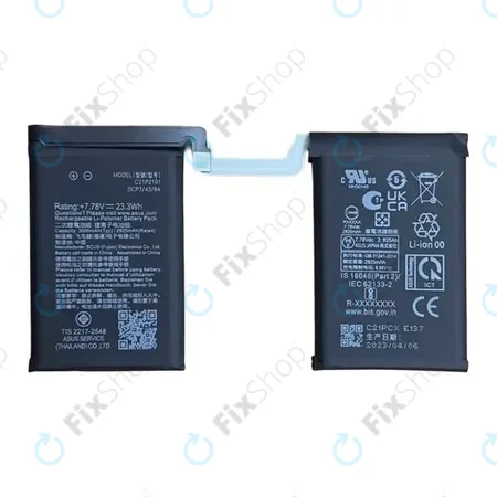 Asus ROG Phone 6 AI2201_C, 6 Pro AI2201_D - Batterie C21P2101 6000mAh