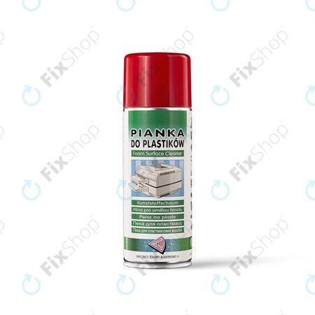 Mousse de nettoyage pour plastiques, 400 ml, spray