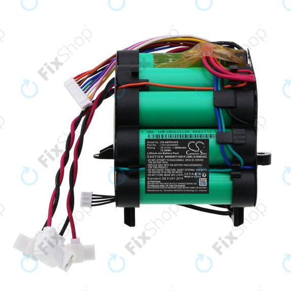 Batterie pour AEG FX9, Pure F9, Electrolux FlexLift PF9, 2000mAh, Li-Ion, 36V, 140144439084, HQ