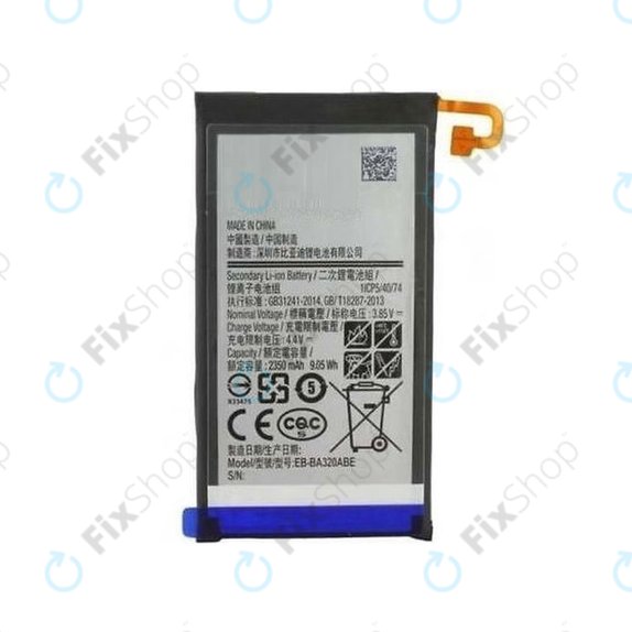 Samsung Galaxy A3 A320F (2017) - Batterie BA320ABE 2500mAh
