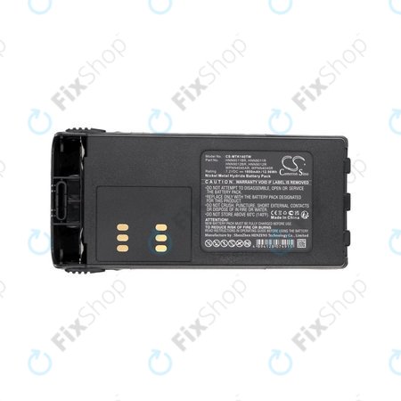Batterie pour Motorola GP1280, GP140, GP320, GP540, HT1200, MTX850, Pro5150, 1800mAh, Ni-MH, 7.2V, HNN9011BR, HQ