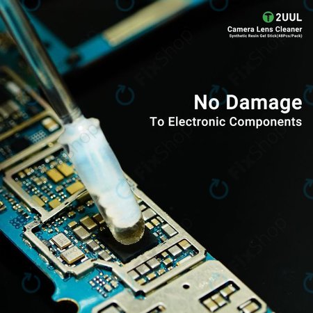 2UUL CL21 - Bâtonnets nettoyants pour objectif de caméra (48 pièces)