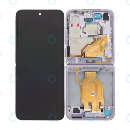 Xiaomi Mix Flip 2405CPX3DC - Écran LCD + Écran tactile + Cadre (Purple) OLED