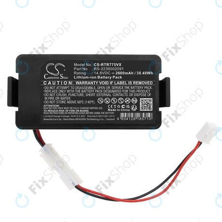 Rowenta RR7774, RR7755, Tefal RG7765 - Batterie RS-2230002091 Li-Ion 14.8V 2600mAh HQ