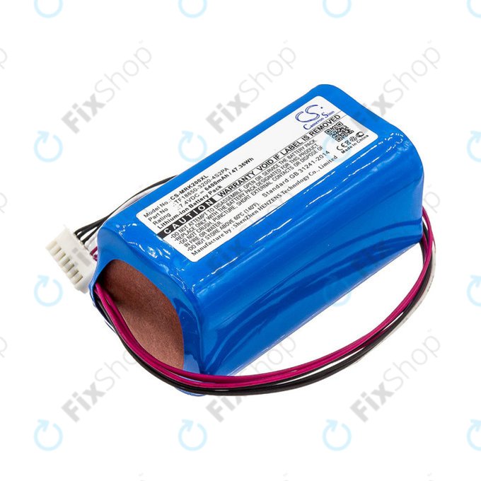 Batterie pour Marshall Kilburn II, II V2, 6400mAh, Li-Ion, 7.4V, TF18650-3200-4S2PA, HQ