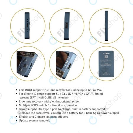 DLZ WIN - Programmeur de restauration True Tone DL R100 (série iPhone 12)