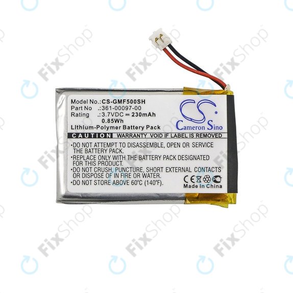 Garmin Approach S60, Fenix 5, Forerunner 935 - Batterie 361-00097-00 230mAh HQ