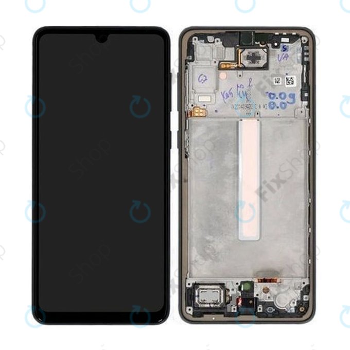 Samsung Galaxy A33 5G A336B - Écran LCD + Ecran Tactile + Cadre (Noir) - GH82-28143A, GH82-28144A Genuine Service Pack
