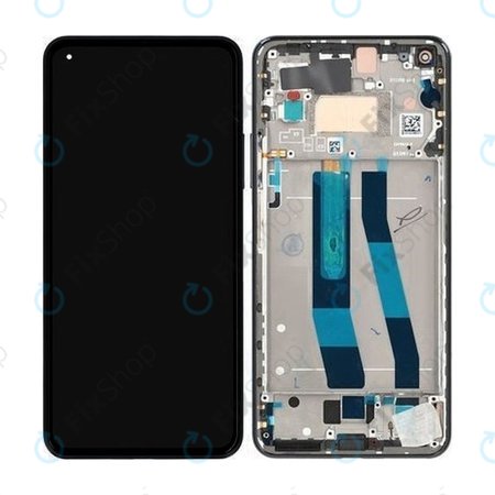Xiaomi 11 Lite 5G NE 2109119DG 2107119DC - Écran LCD + Écran Tactile + Cadre (Noir Truffe) - 5600030K9D00 Genuine Service Pack