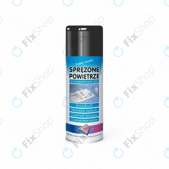 Air comprimé, non inflammable, 400 ml, spray