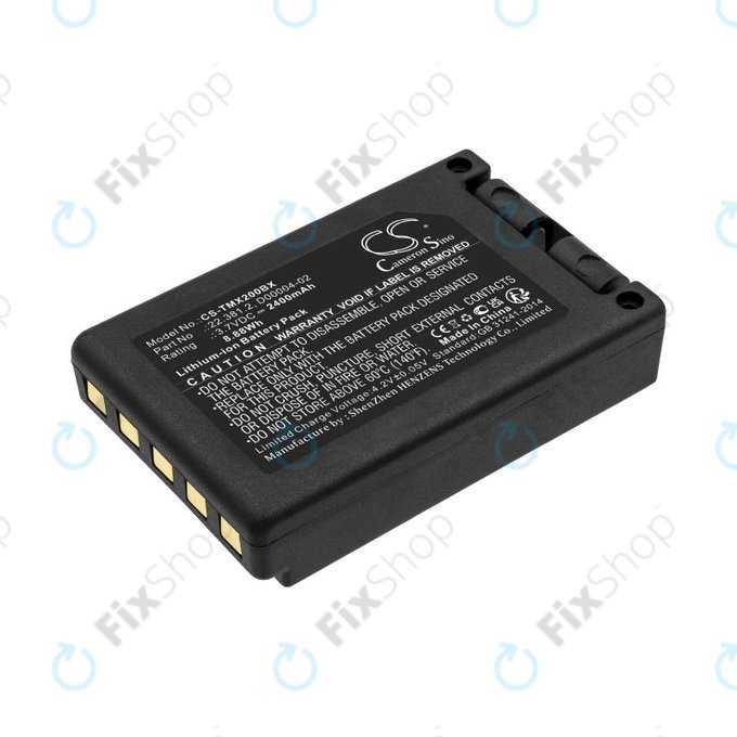 Batterie pour Tele Radio TG-TXMNL, 2400mAh, Li-Ion, 3.7V, D00004-02, HQ