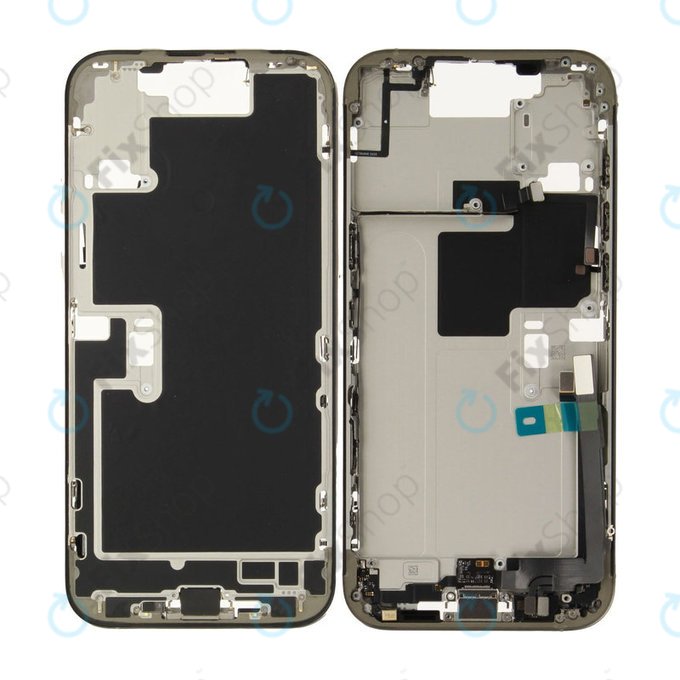 Cadre central avec batterie pour iPhone 16 Pro Max | Natural Titanium | ZD076-00696 | Genuine Apple