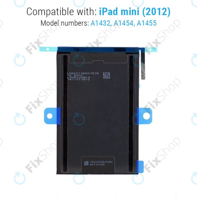 Apple iPad Mini - Batterie 4400mAh