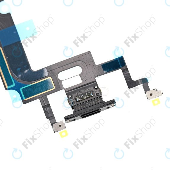 Apple iPhone XR - Connecteur de charge + Câble flexible (Noir)