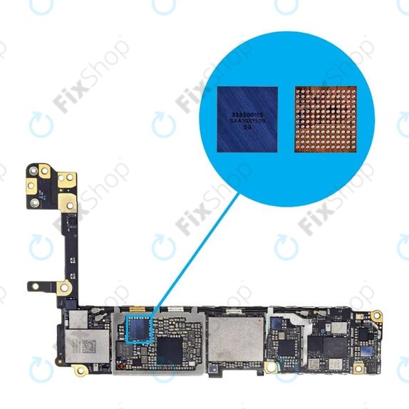 Apple iPhone 6S, 6S Plus, 7, 7 Plus - Grande puce IC audio 338S00105