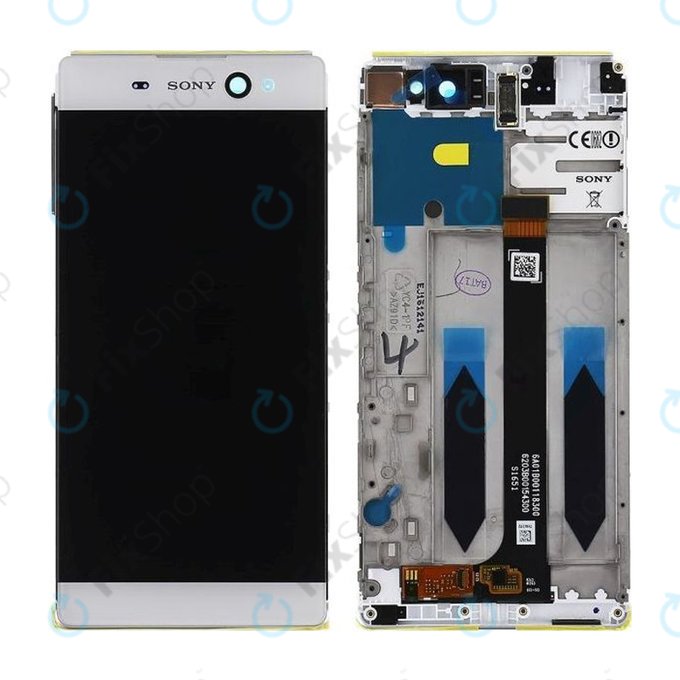Sony Xperia XA Ultra F3211 - Écran LCD + Écran tactile + Cadre (Blanc) - A/8CS-59290-0002 Genuine Service Pack