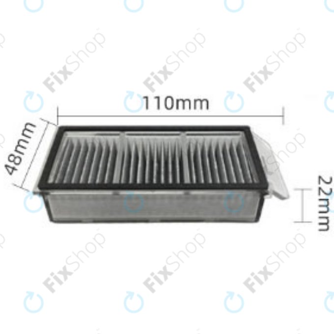 Xiaomi Dreame X50 Ultra, L40s Pro Ultra, Mova V50 Ultra, P60 - Filtre HEPA