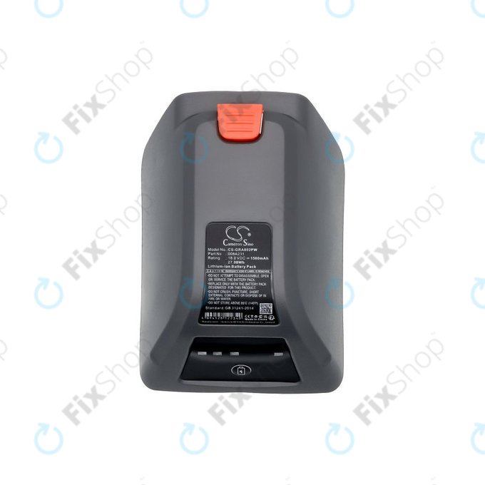 Batterie pour Gardena Comfort Wand-Schlauchbox 35, 8025-20, 1500mAh, Li-Ion, 18V, 008A231, HQ