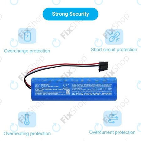Xiaomi Mi Robot Vacuum Mop Pro (P), 2, Viomi V2 Pro, Proscenic LDS M7 - Batterie STYJ02YM, MH1-4S1P-SC 2600mAh HQ