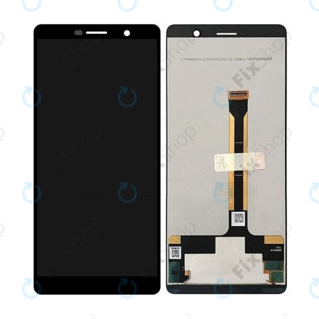 Nokia 7 Plus - Écran LCD + Écran tactile (Noir)