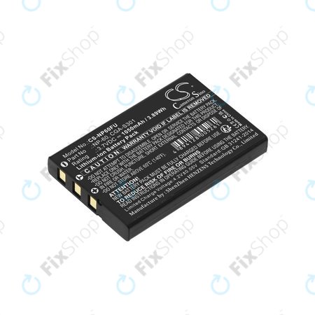 Batterie pour Agfa, HP Photosmart, Toshiba Camileo, 1050mAh, Li-Ion, 3.7V, NP-60, COMA-BP1, HQ