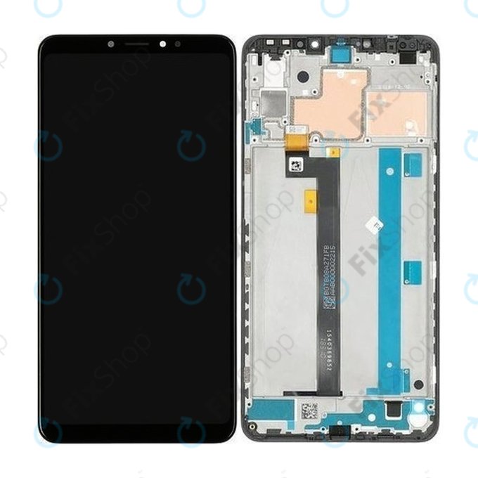 Xiaomi Mi Max 3 - Écran LCD + Écran Tactile + Cadre (Noir) - 560610042033 Genuine Service Pack