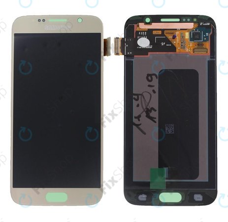 Samsung Galaxy S6 G920F - Écran LCD + Écran Tactile (Or Platine) - GH97-17260C Genuine Service Pack