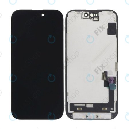 Écran Soft OLED pour iPhone 15 - Vitre tactile + Châssis, DIAGNOSTIC