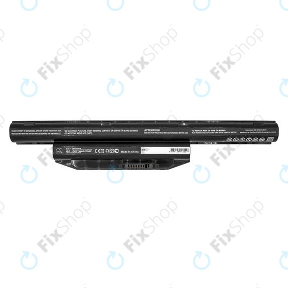 Batterie pour Fujitsu Lifebook A544, A733, A743, E753, S904, 4400mAh, Li-Ion, 10.8V, BPS229, HQ
