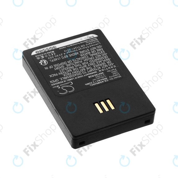 Batterie pour Siemens Openstage WL3, Ascom, Aastra, Innovaphone, 900mAh, Li-Ion, 3.7V, 660190/R2B, HQ