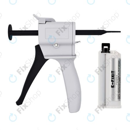 E-Fixit F14167 - Adhésif universel AB Super Repair AEF + Pistolet distributeur