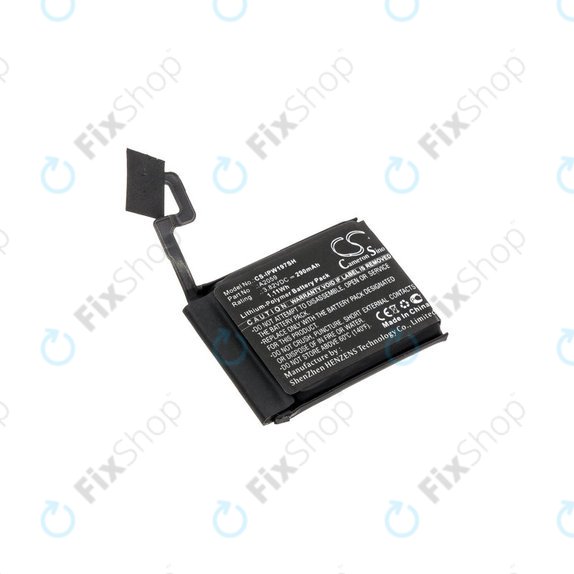 Batterie pour Apple Watch 4 44 mm, 290mAh, Li-Pol, 3.82 V, A2059, HQ