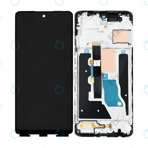 Infinix Note 30 VIP - Écran LCD + Ecran Tactile + Cadre (Magic Black) OLED