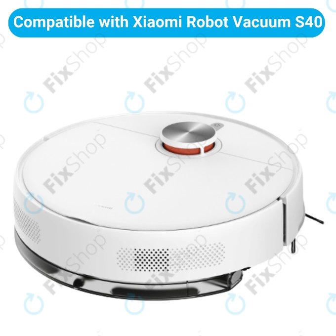 Kit de pièces de rechange pour Xiaomi Robot Vacuum S40 (2x Brosse principale, 4x Filtre, 4x Brosse latérale, 4x Chiffon de vadrouille)