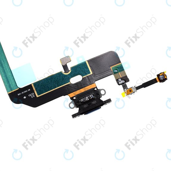 Apple iPhone XS - Connecteur de charge + Câble flexible (Gris sidéral)