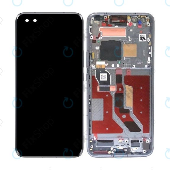 Honor Magic5 Pro PGT-N19 - Écran LCD + Ecran Tactile + Cadre (Black) OLED