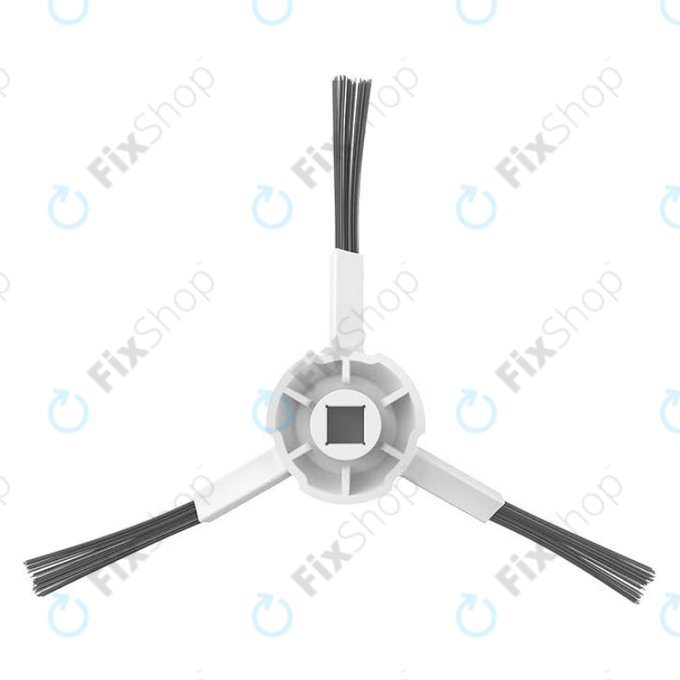 Brosse latérale, 2 pièces, Blanche pour Xiaomi Mi Robot Vacuum S20+, S10+, X20+, X10+