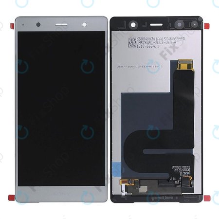 Sony Xperia XZ2 Premium - Écran LCD + Écran tactile (Chrome Argent) - 1310-6654 Genuine Service Pack