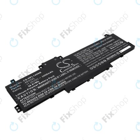 Batterie pour HP 14, 15, 3450mAh, Li-Pol, 11.25V, AE03XL, HQ