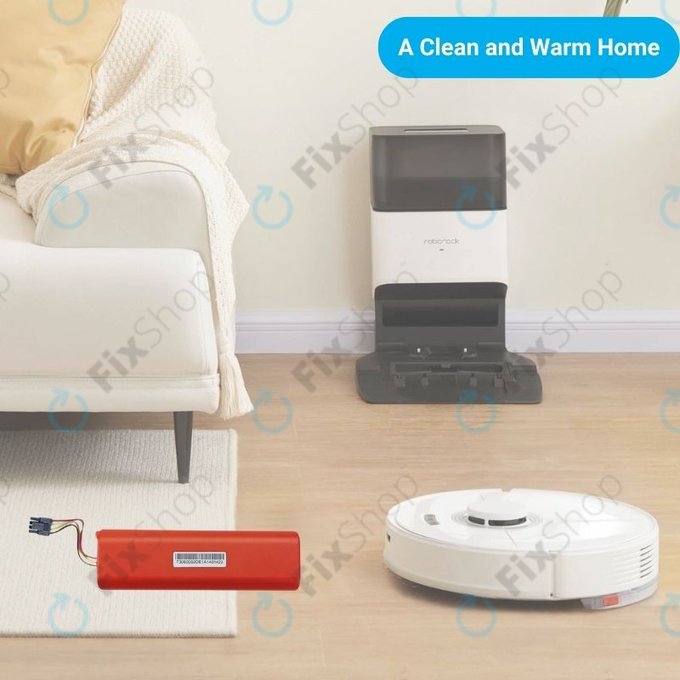Xiaomi Roborock S-series, T-series, Q-series - Batterie XJT-2P4S-6000 Li-Ion 14.4V 6000mAh