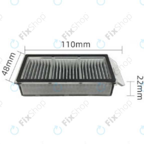 Filtre HEPA, 2 pièces pour Xiaomi Dreame X50 Ultra, L40s Pro Ultra, Mova V50 Ultra, P60