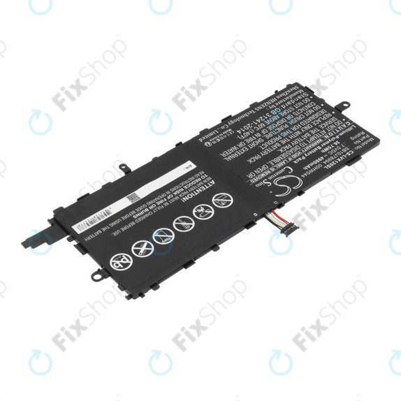 Batterie pour Lenovo Thinkpad X1 Tablet, 4900mAh, Li-Pol, 7.5V, SB10J78994, HQ