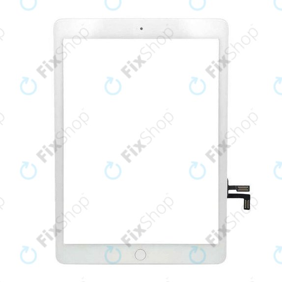 Tactile avec bouton Home pour iPad Air, iPad (5th Gen 2017), White