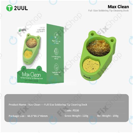 Station de nettoyage de pannes à souder Max Clean, 2UUL FD30