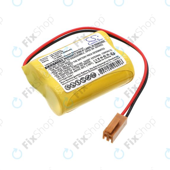 Batterie pour Beta iSV Amplifier, 2200mAh, Li-MnO2, 6V, BR-AGCF2W, HQ