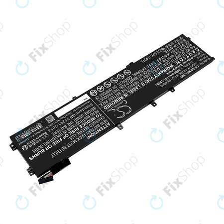 Batterie pour Dell XPS 15, Dell Precision 9560, 9570, 8000mAh, Li-Pol, 11.4V, 6GTPY, HQ