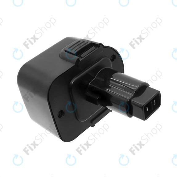 Batterie pour Black & Decker Cd1202, 2100mAh, Ni-MH, 12V, PS130A, HQ